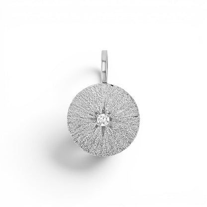 Glimmer Birthstone Charm - Lotus Diamond