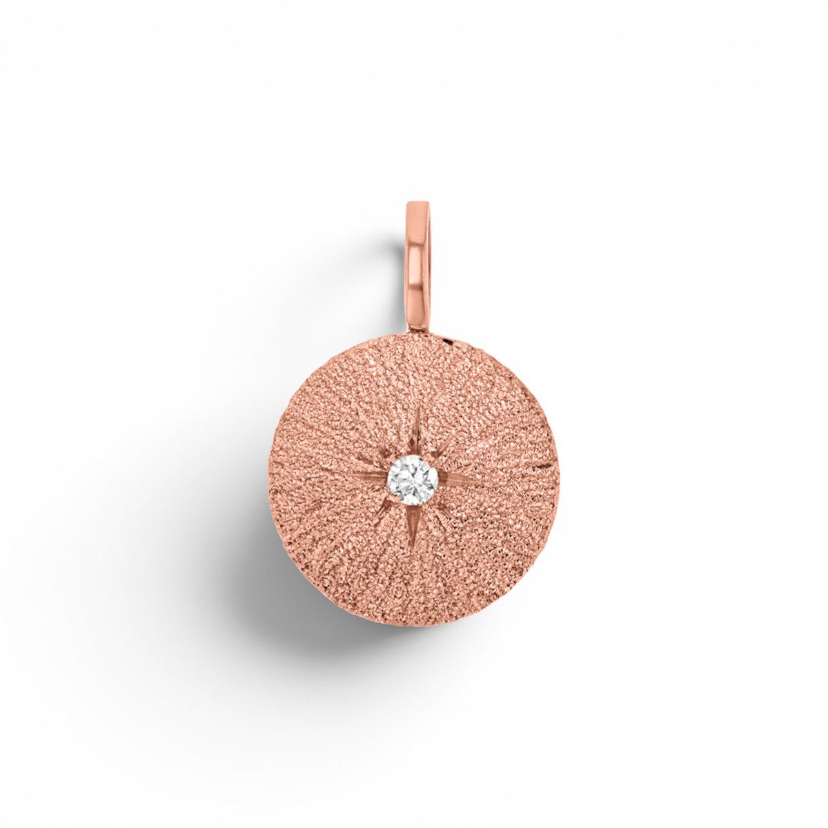 Glimmer Birthstone Charm - Lotus Diamond