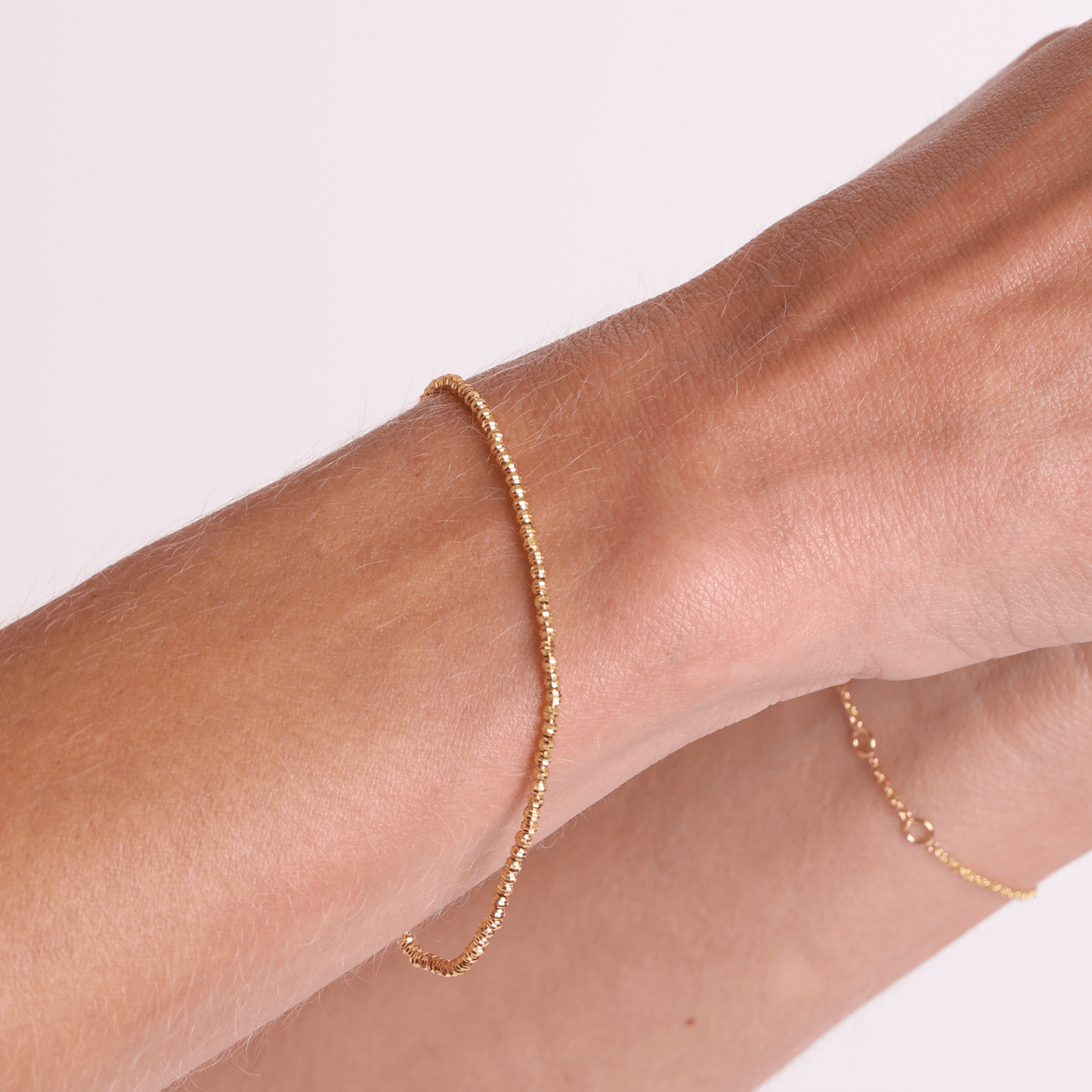 Glimmer Chain Bracelet - Lotus Diamond