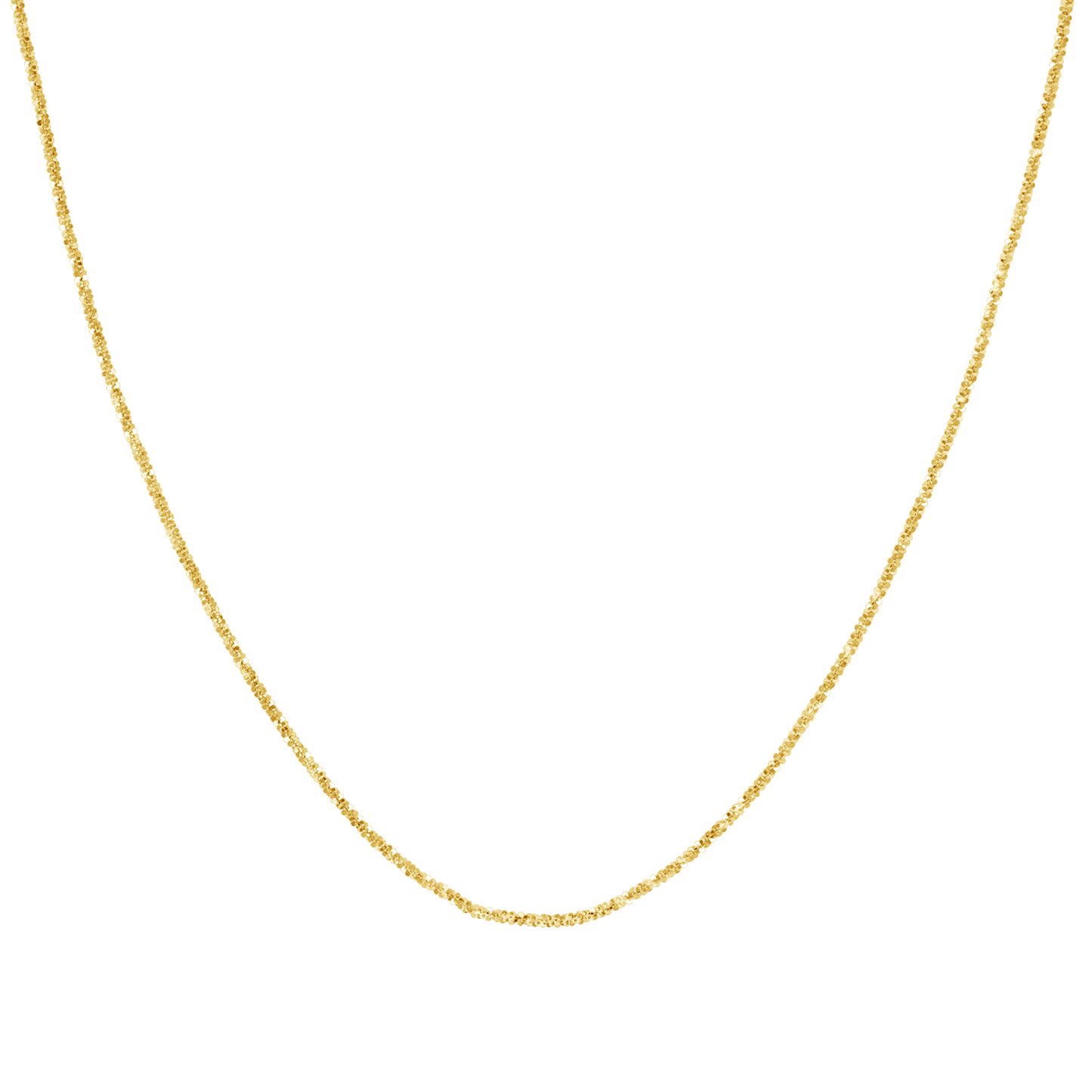 Glimmer Chain Necklace - Lotus Diamond