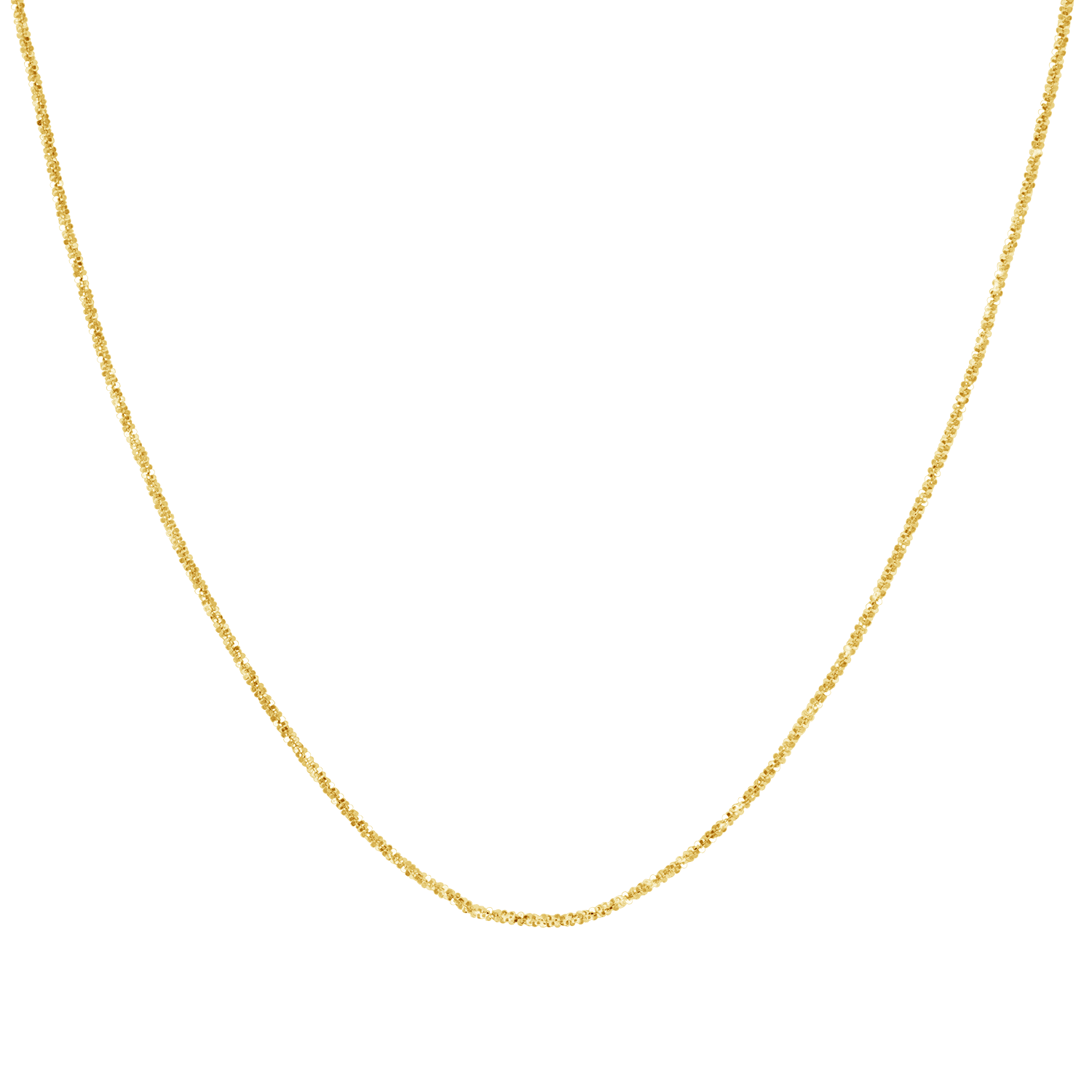 Glimmer Chain Necklace - Lotus Diamond