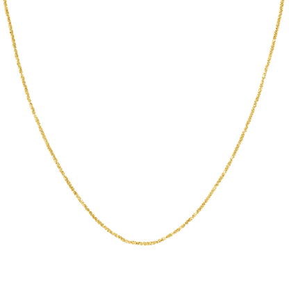 Glimmer Chain Necklace - Lotus Diamond