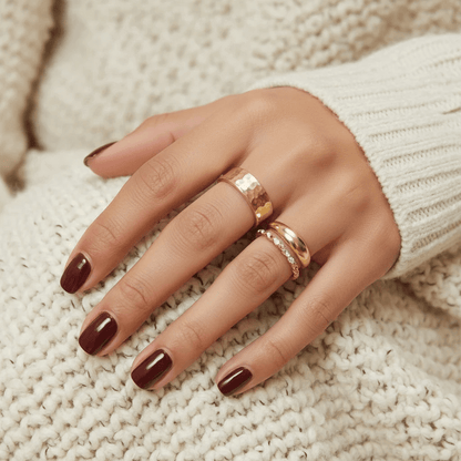 Gold Claw Ring - Lotus Diamond