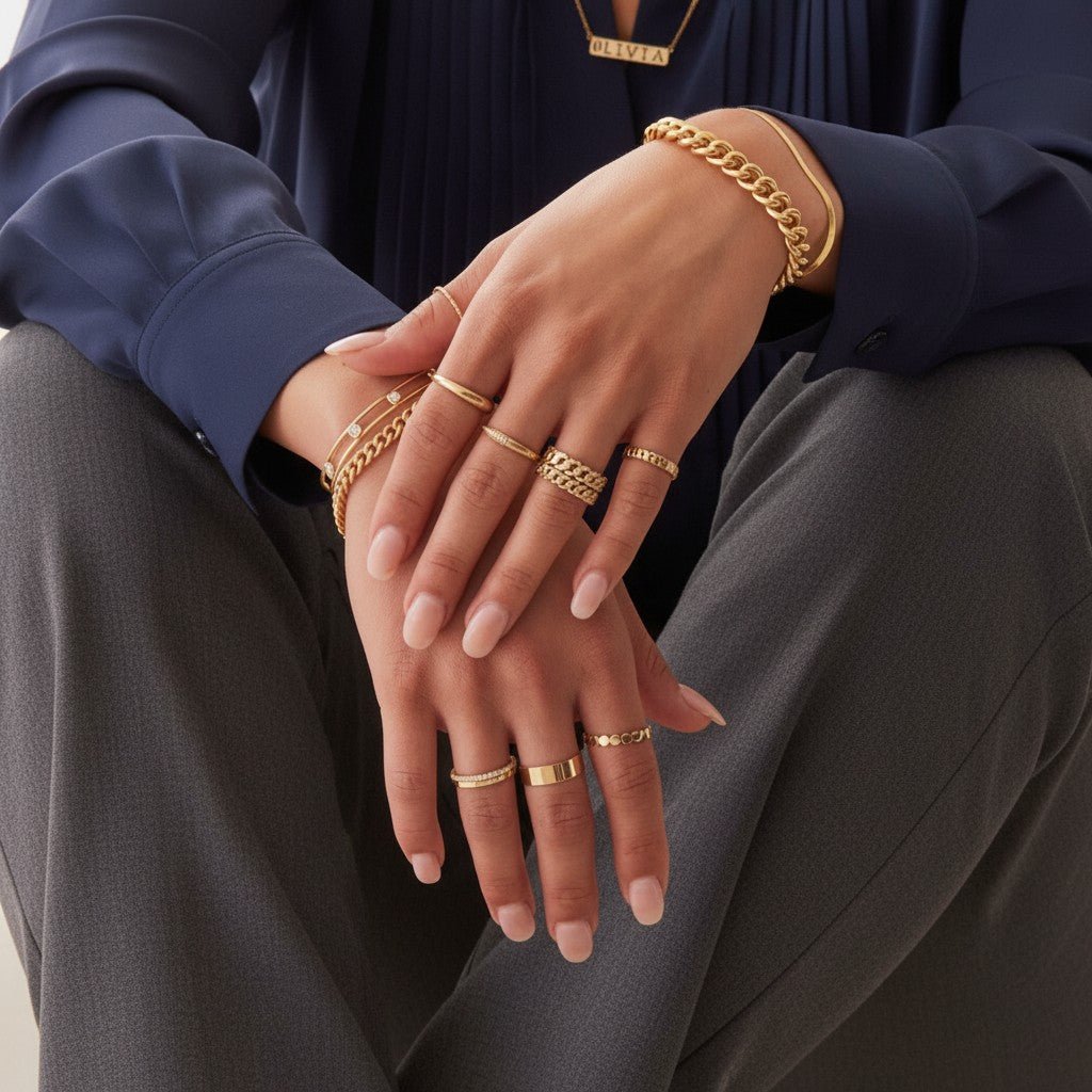 Grand Cuban Link Diamond Pave Ring - Lotus Diamond