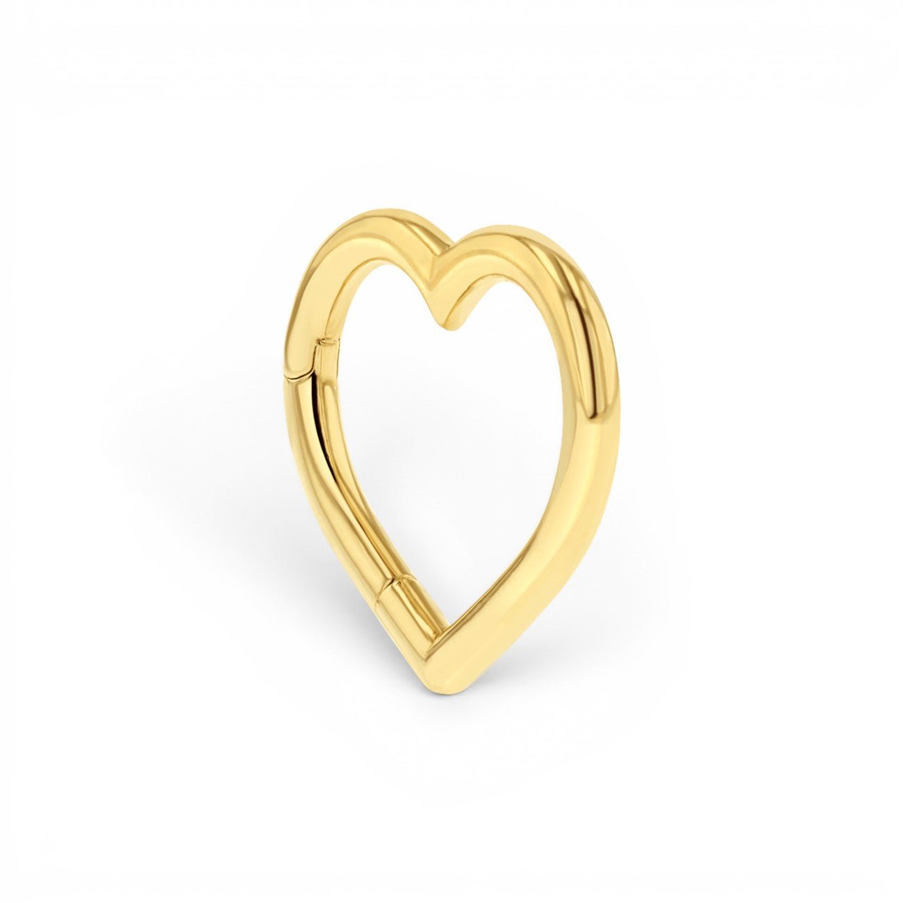 Heart Charm Enhancer Connector - Lotus Diamond
