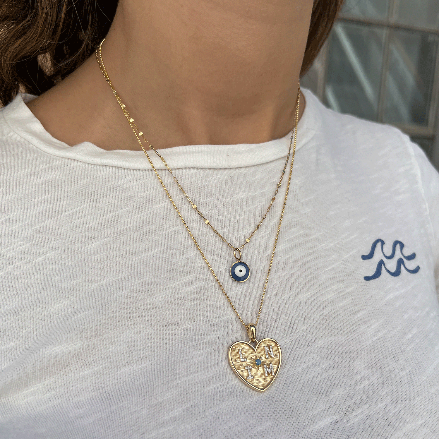 Heart of Mine Charm - Lotus Diamond