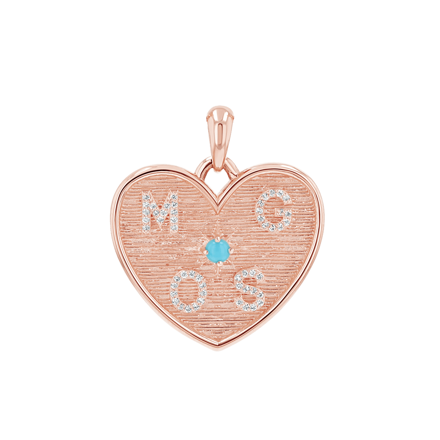 Heart of Mine Charm - Lotus Diamond
