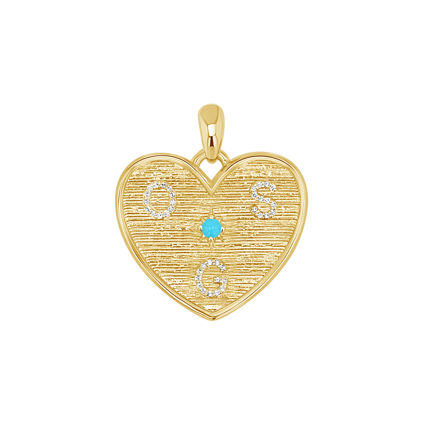 Heart of Mine Charm - Lotus Diamond