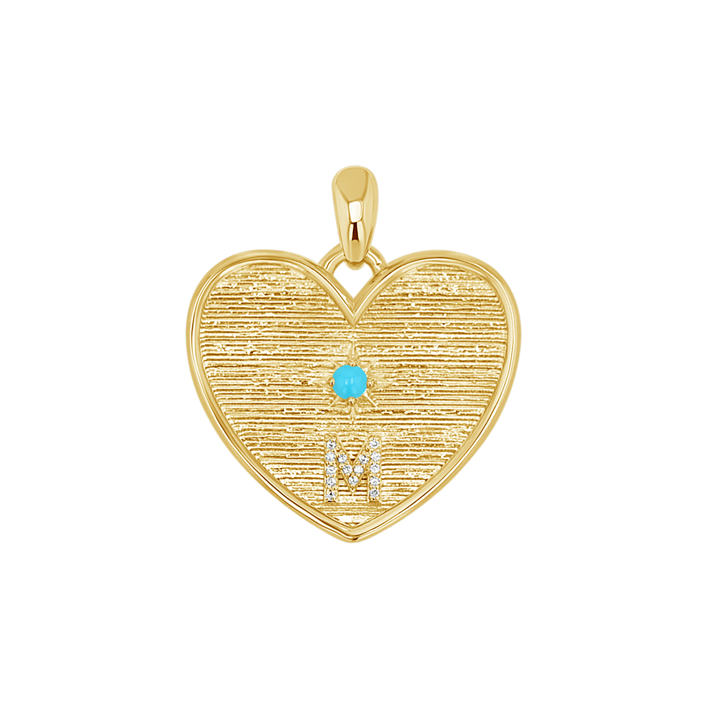Heart of Mine Charm - Lotus Diamond
