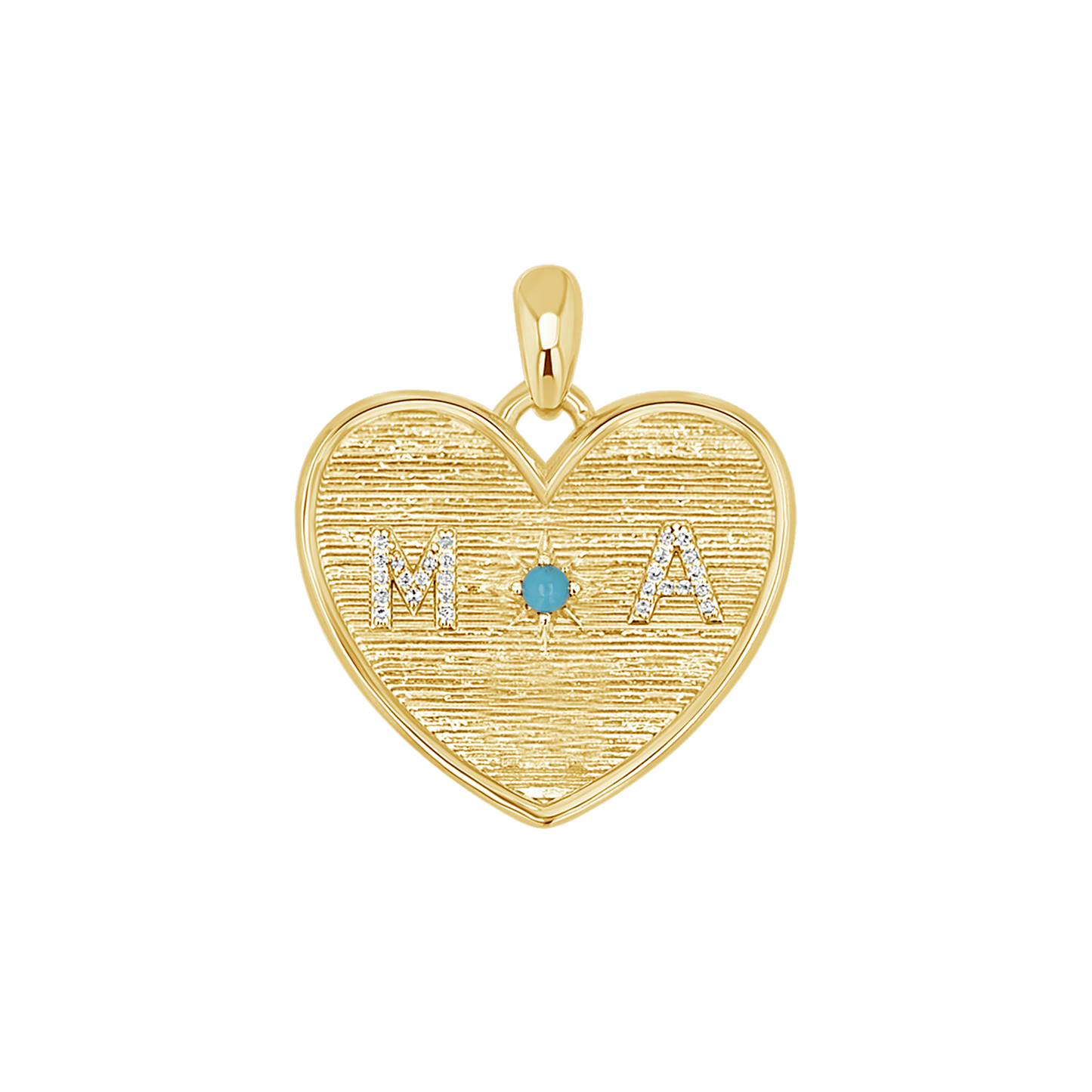 Heart of Mine Charm - Lotus Diamond