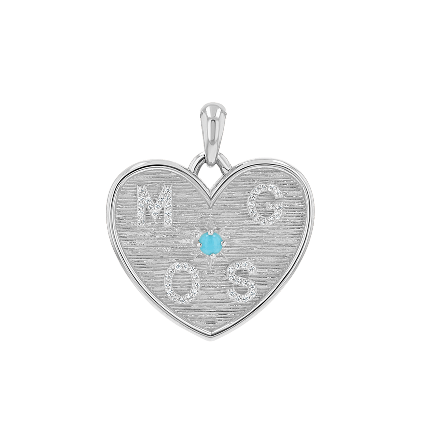 Heart of Mine Charm - Lotus Diamond