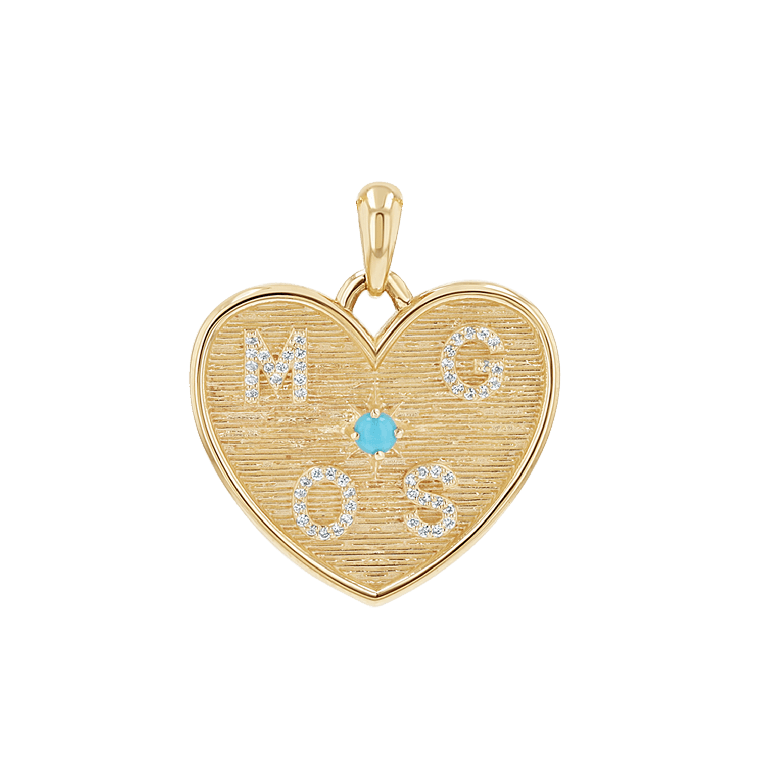 Heart of Mine Charm - Lotus Diamond