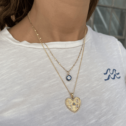 Heart of Mine Necklace - Lotus Diamond