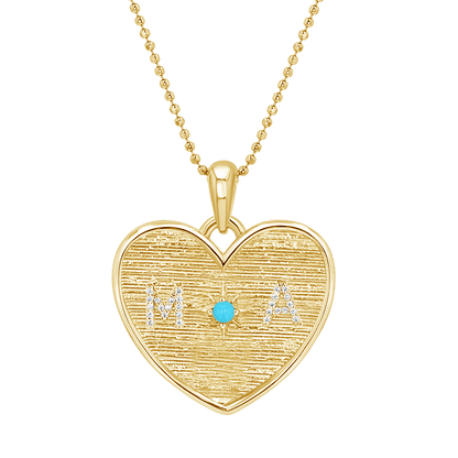 Heart of Mine Necklace - Lotus Diamond