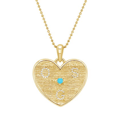 Heart of Mine Necklace - Lotus Diamond