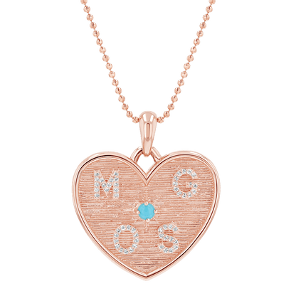 Heart of Mine Necklace - Lotus Diamond