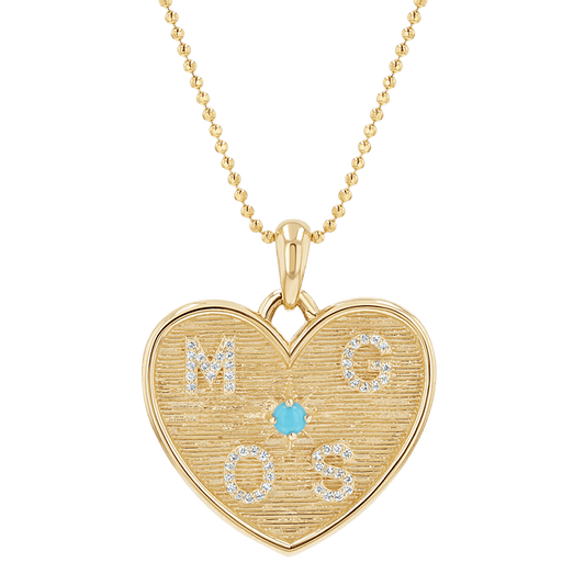 Heart of Mine Necklace - Lotus Diamond