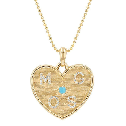 Heart of Mine Necklace - Lotus Diamond