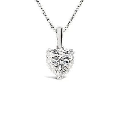 Heart - shaped diamond pendant - Lotus Diamond