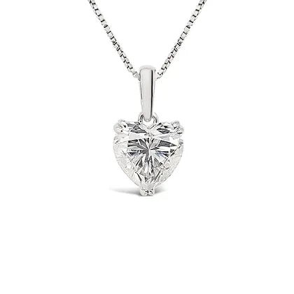 Heart - shaped diamond pendant - Lotus Diamond