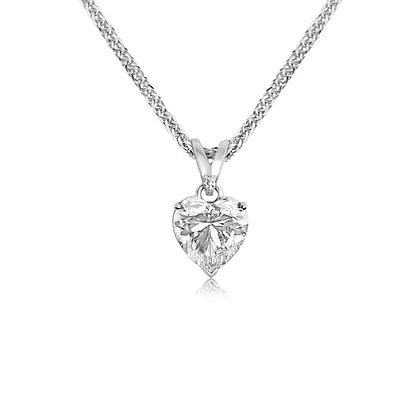 Heart - shaped diamond Pendant - Lotus Diamond