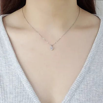 Heart - shaped diamond Pendant - Lotus Diamond