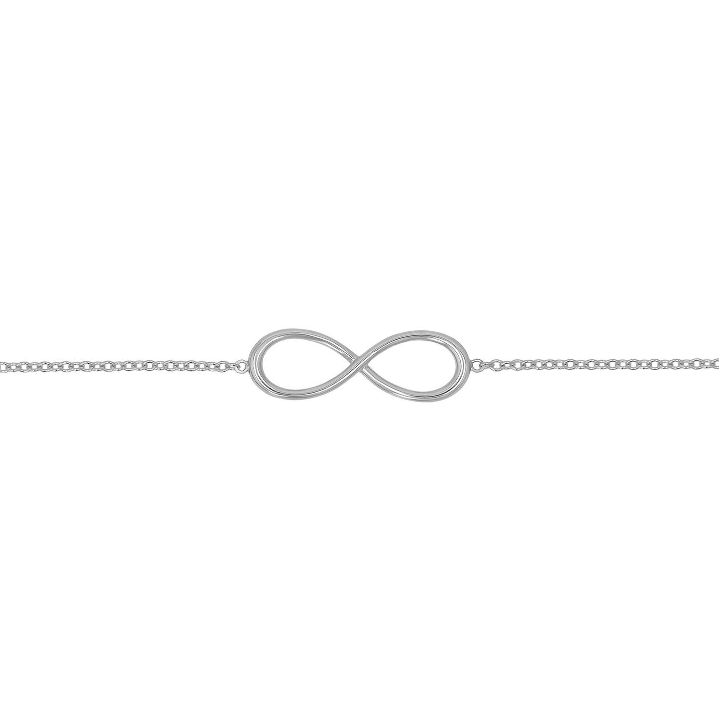 Infinity Letter Bracelet - Lotus Diamond