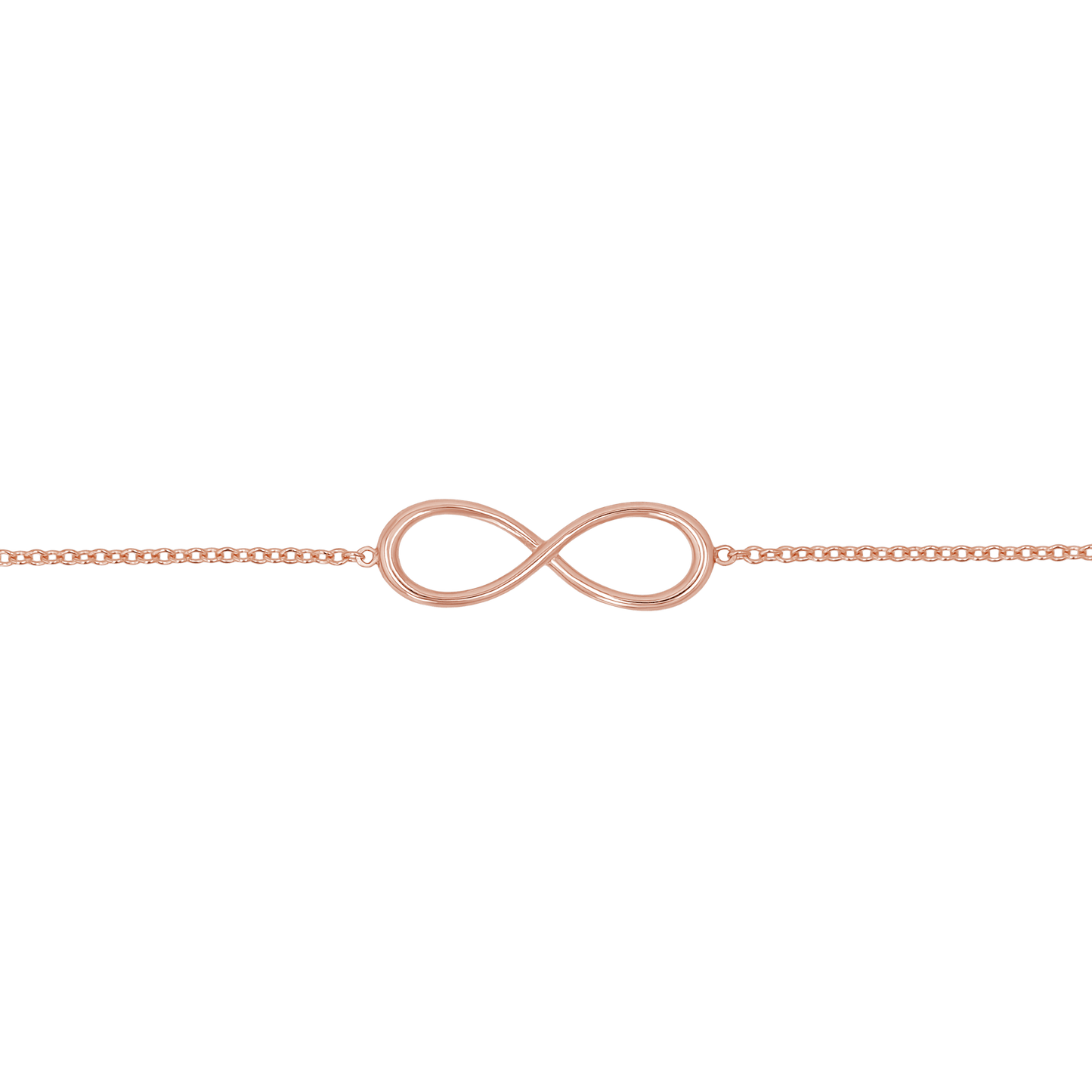 Infinity Letter Bracelet - Lotus Diamond
