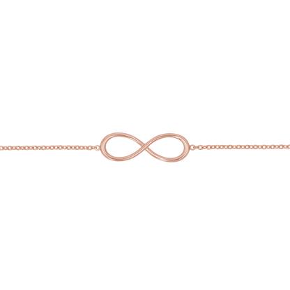 Infinity Letter Bracelet - Lotus Diamond