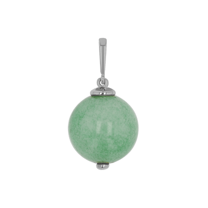 Jade Gumball Charm - Lotus Diamond