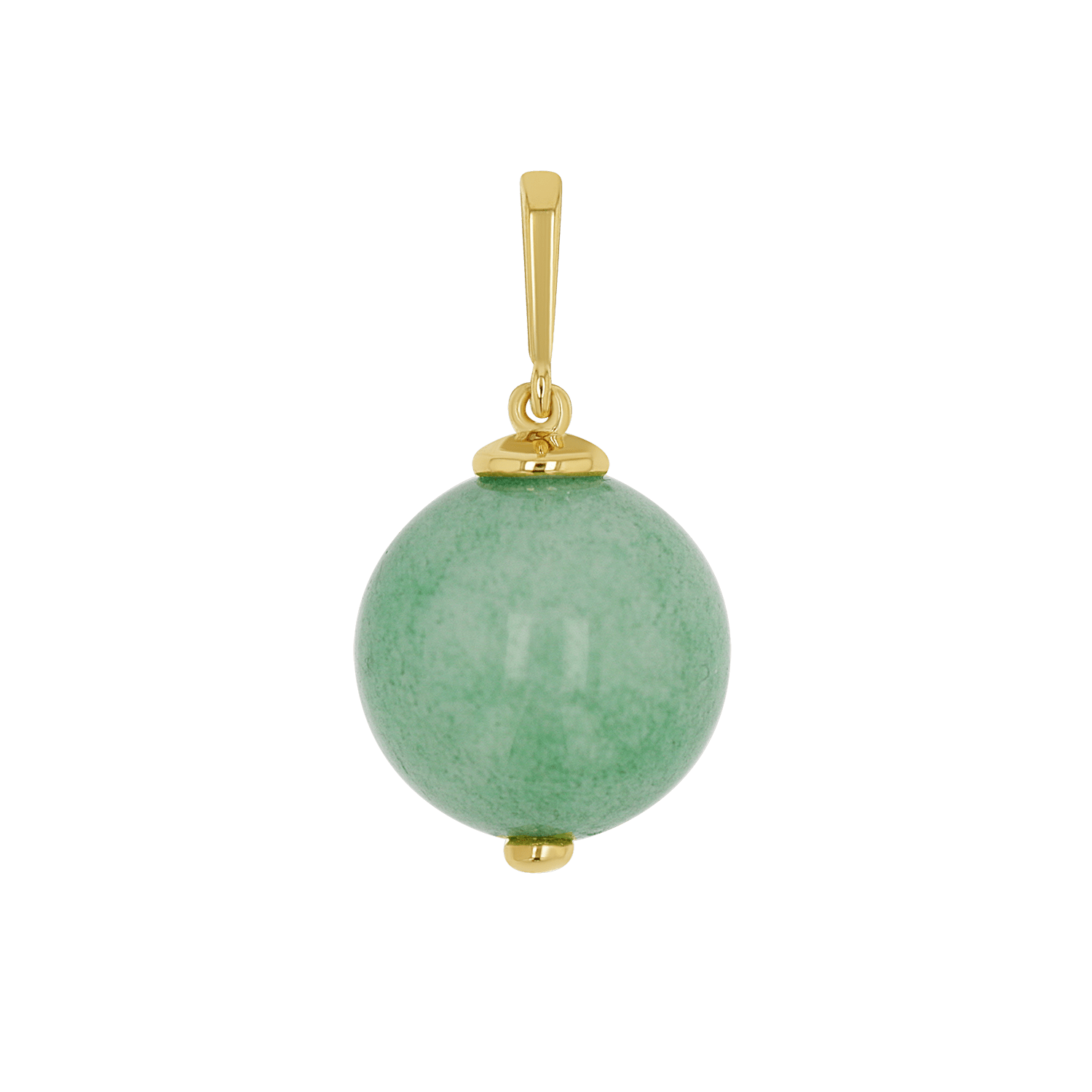 Jade Gumball Charm - Lotus Diamond