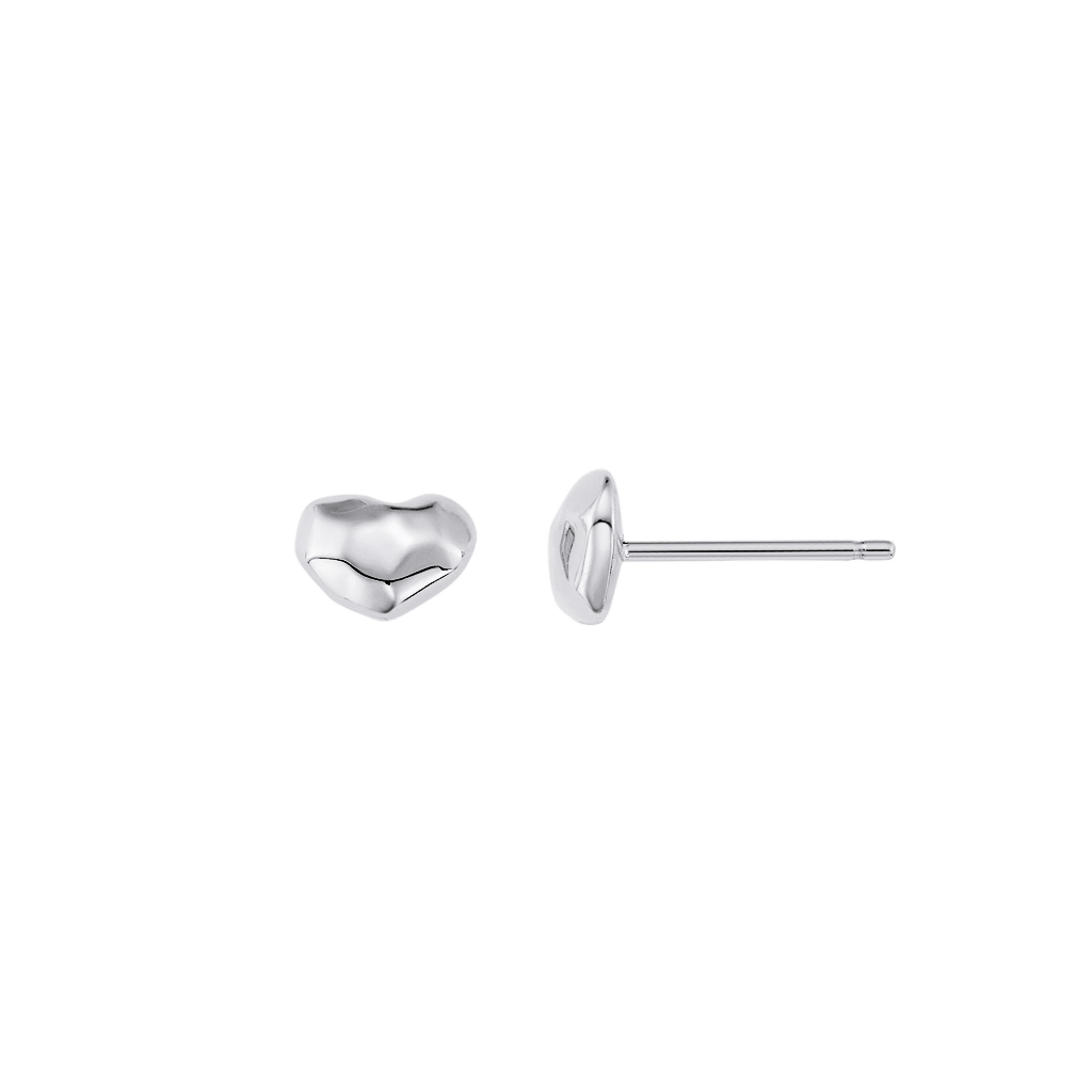 Kids Baby Love Heart Earrings - Lotus Diamond