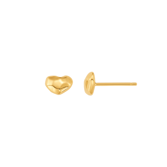 Kids Baby Love Heart Earrings - Lotus Diamond