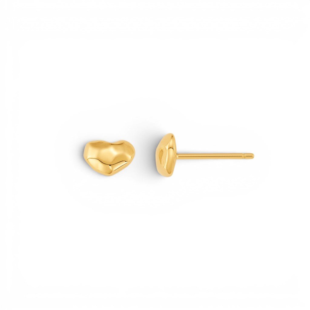 Kids Baby Love Heart Earrings - Lotus Diamond
