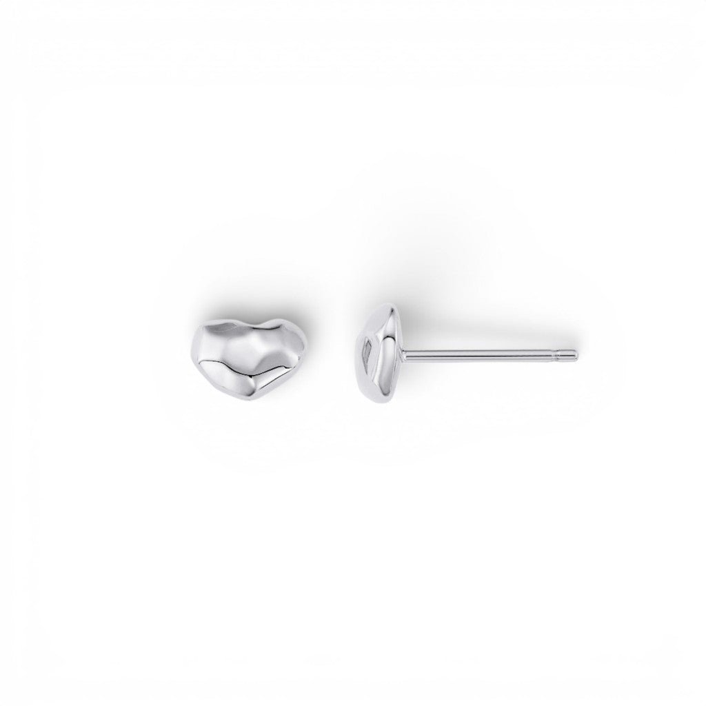 Kids Baby Love Heart Earrings - Lotus Diamond