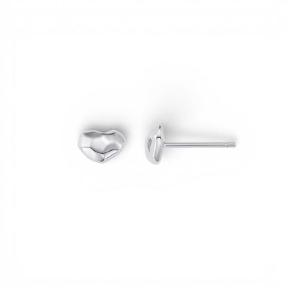 Kids Baby Love Heart Earrings - Lotus Diamond
