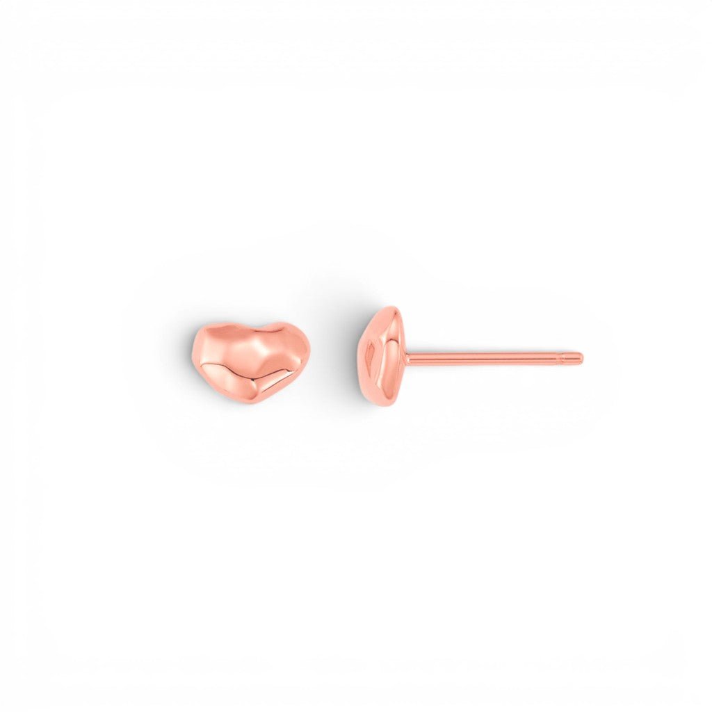 Kids Baby Love Heart Earrings - Lotus Diamond