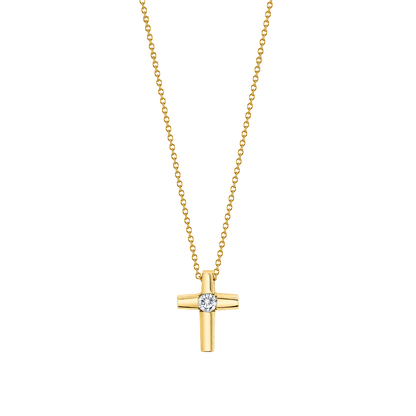 Kids Center Diamond Cross - Lotus Diamond