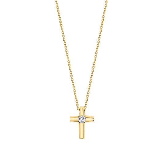 Kids Center Diamond Cross - Lotus Diamond