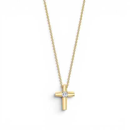 Kids Center Diamond Cross - Lotus Diamond