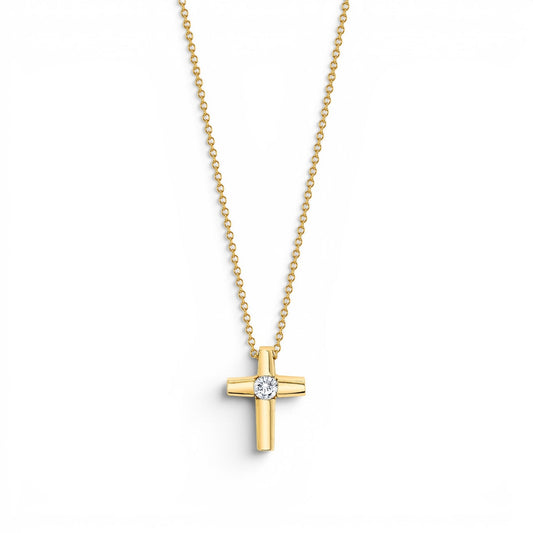 Kids Center Diamond Cross - Lotus Diamond