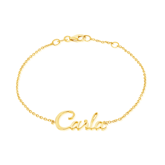 Kids Custom Name Bracelet - Lotus Diamond