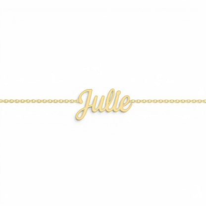 Kids Custom Name Bracelet - Lotus Diamond