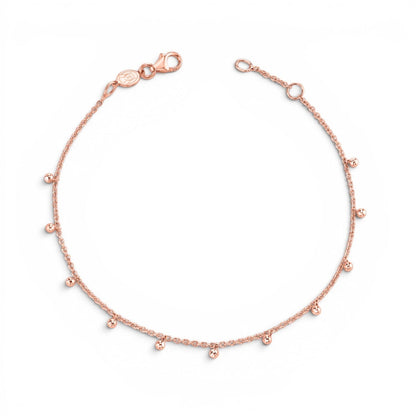 Kids Dainty Ball Bracelet - Lotus Diamond