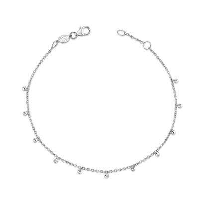 Kids Dainty Ball Bracelet - Lotus Diamond