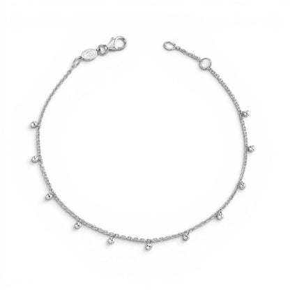 Kids Dainty Ball Bracelet - Lotus Diamond