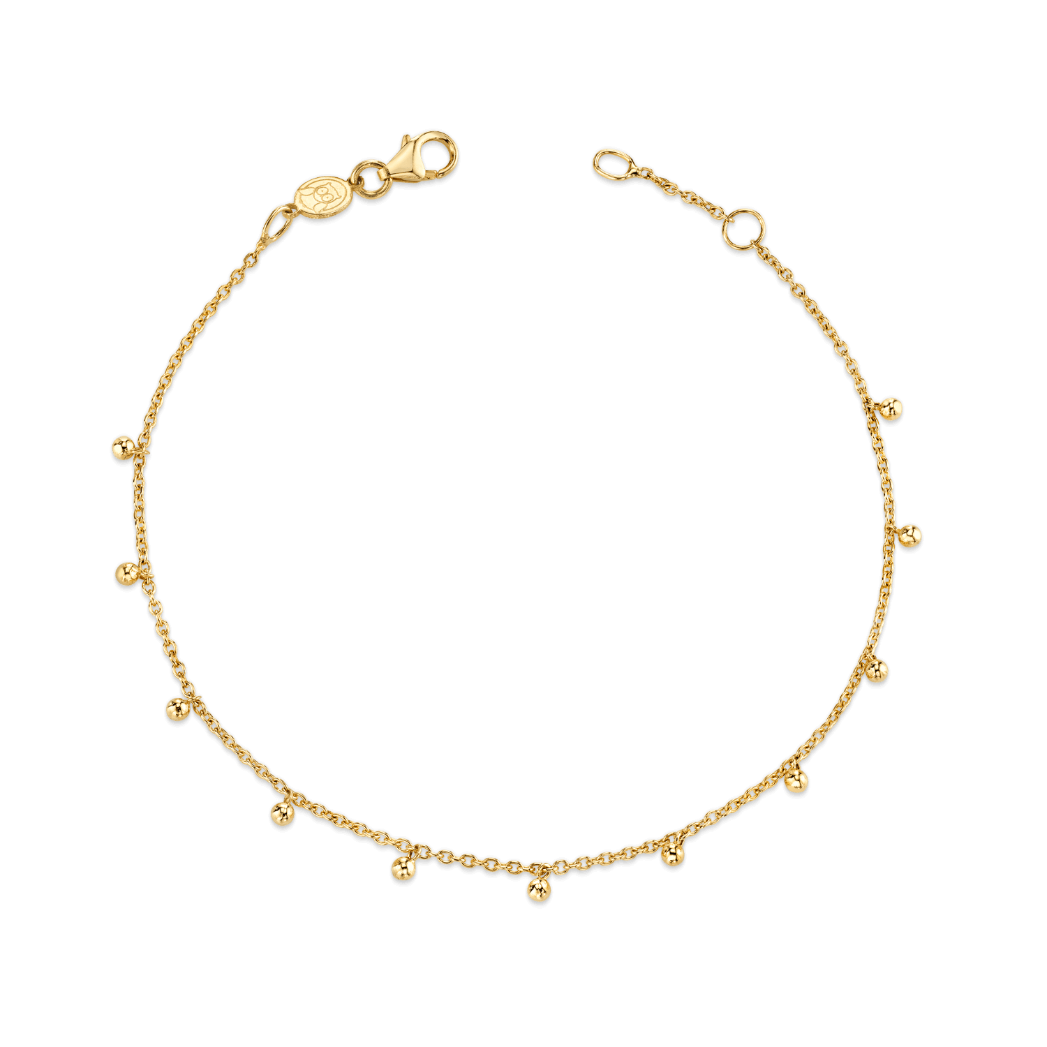 Kids Dainty Ball Bracelet - Lotus Diamond