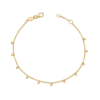 Kids Dainty Ball Bracelet - Lotus Diamond