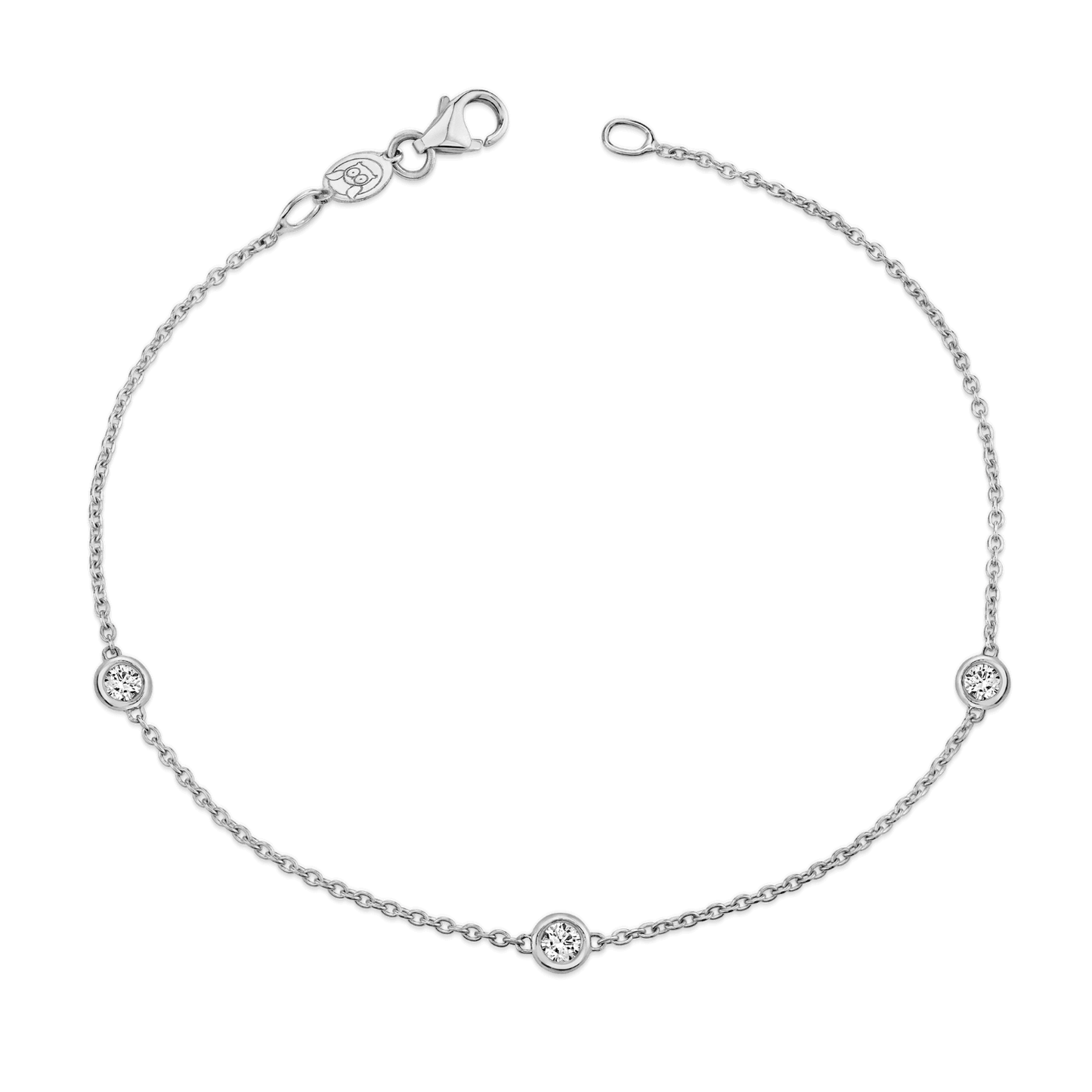 Kids Diamond Strand Bracelet - Lotus Diamond