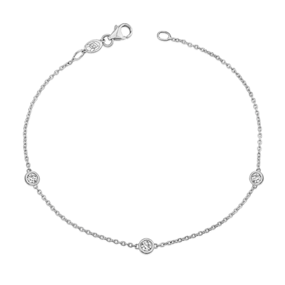 Kids Diamond Strand Bracelet - Lotus Diamond